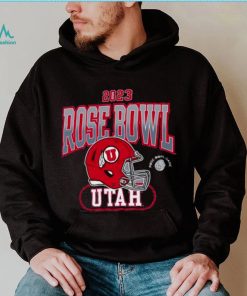 Utah Utes Rose Bowl Game 2023 Helmet Vintage Washed shirt