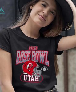 Utah Utes Rose Bowl Game 2023 Helmet Vintage Washed shirt