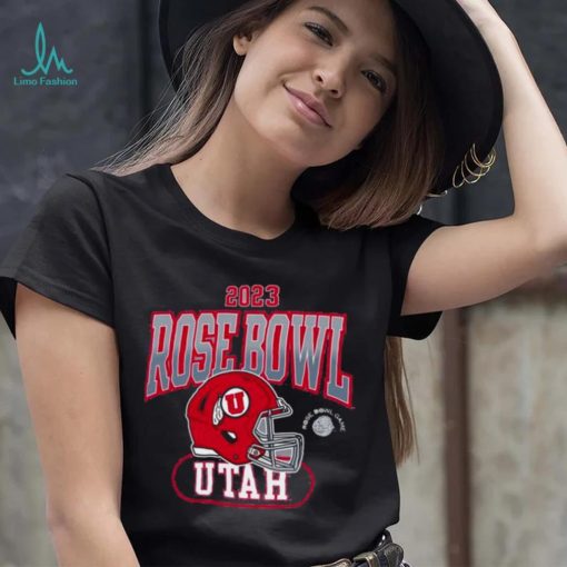 Utah Utes Rose Bowl Game 2023 Helmet Vintage Washed shirt