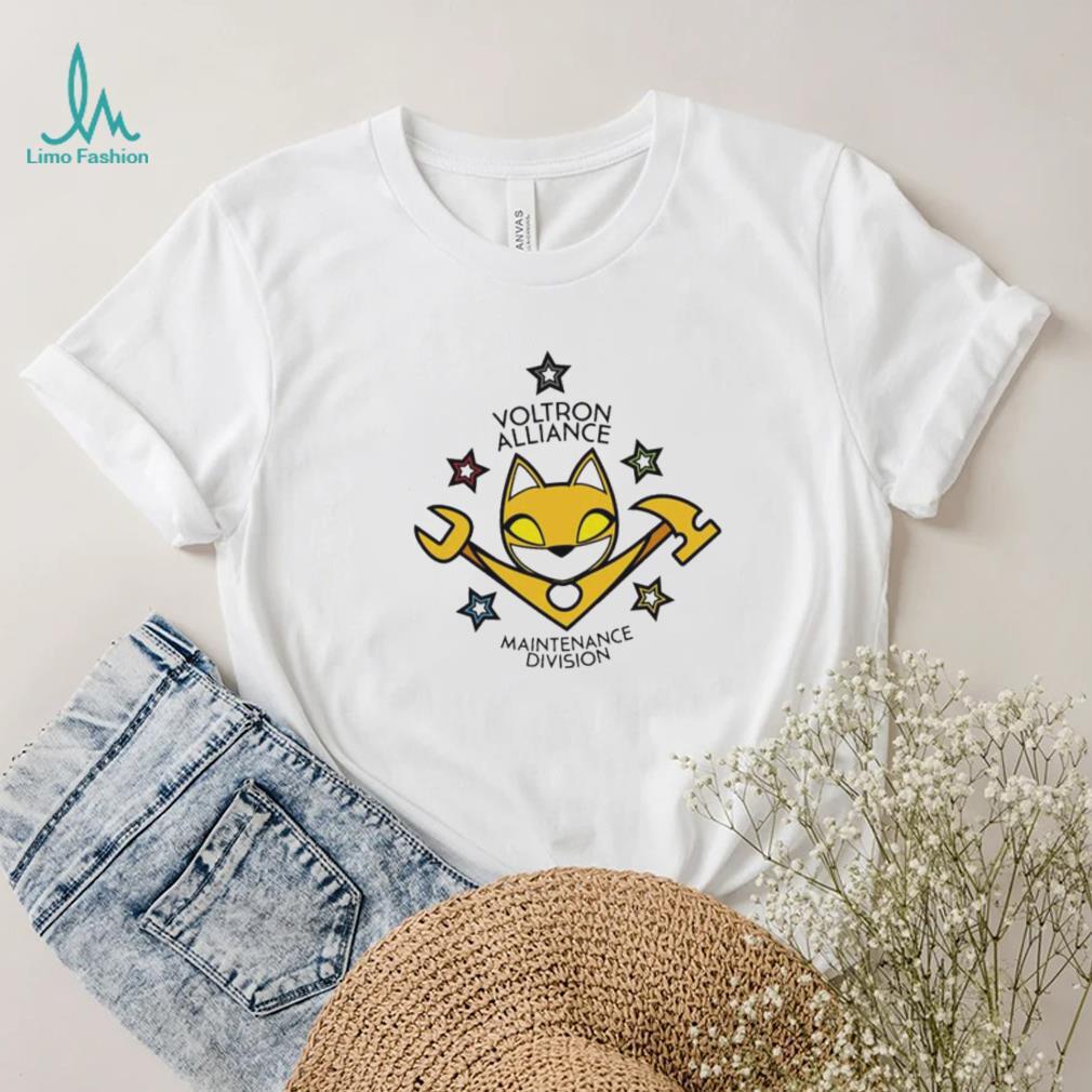 V A Maintenance Division Yellow Voltron Alliance Shirt V A Maintenance Division Yellow Voltron Alliance Shirt