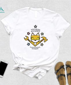 V A Maintenance Division Yellow Voltron Alliance Shirt
