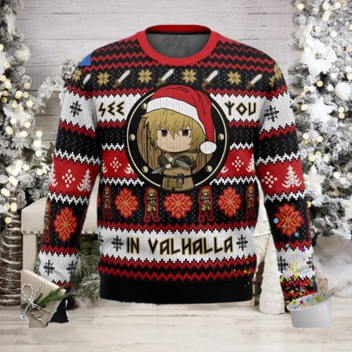 Vinland Saga See You in Valhalla Ugly Christmas Sweater
