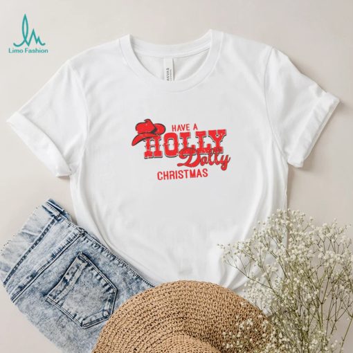 Vintage Holly Dolly Christmas T Shirt Dolly Parton Christmas Funny Gift