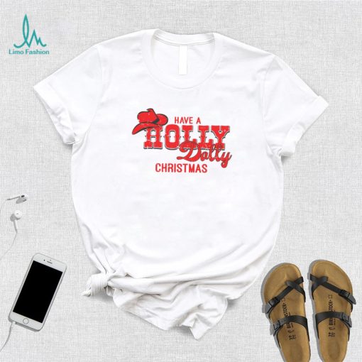 Vintage Holly Dolly Christmas T Shirt Dolly Parton Christmas Funny Gift