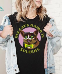 Vintage My Cat’s Name Is Spleens Shirt