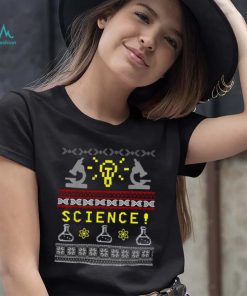 Vintage Science Nerd Ugly Christmas T Shirt