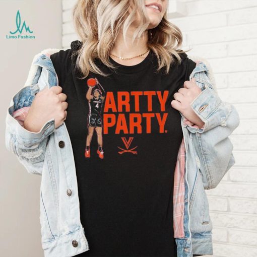 Virginia Basketball Armaan Franklin Artty Party Shirt