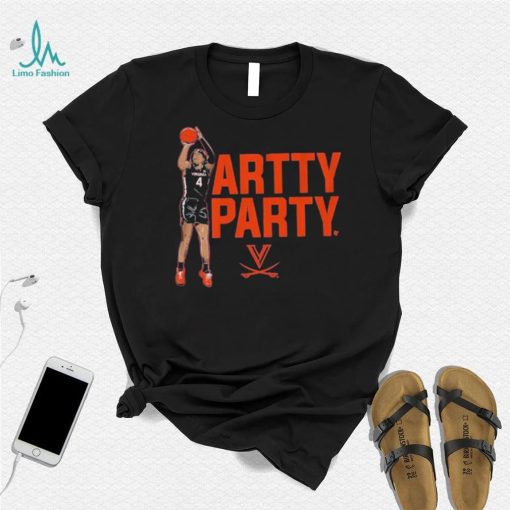 Virginia Basketball Armaan Franklin Artty Party Shirt