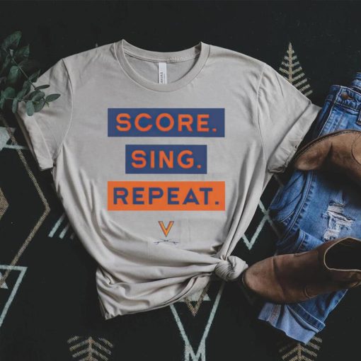 Virginia Cavaliers Sing Score Repeat shirt