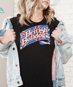 WWE British Bulldog Flag Shirt