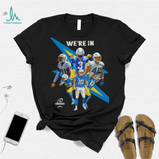 WZBgdKaa los angeles chargers were in 2022 nfl playoff shirt Shirt