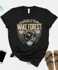 Wake Forest University Football 2022 Gasparilla Bowl Bound T Shirt