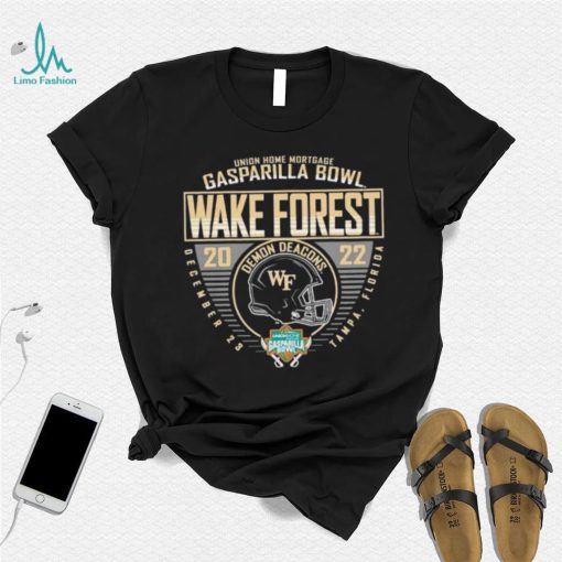 Wake Forest University Football 2022 Gasparilla Bowl Bound T Shirt