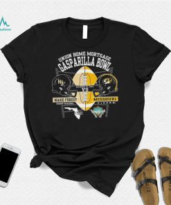 Wake Forest vs Missouri Tigers 2022 Union Home Mortgage Gasparilla Bowl Shirt