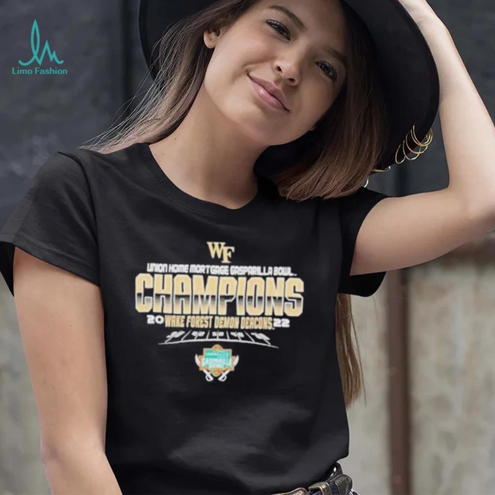 Wake forest university Football 2022 gasparilla bowl champions shirt Wake forest university Football 2022 gasparilla bowl champions shirt