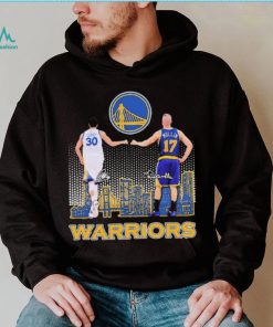 Warriors Curry 30 And Mullin 17 City Signature Shirt