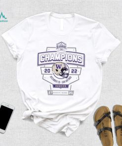 Washington Huskies 2022 Valero Alamo Bowl Champions Score Shirt