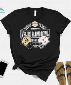 Washington Vs Texas 2022 Valero Alamo Bowl Dueling Helmet Shirt