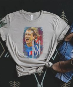 Watercolor Design Antoine Griezmann Portrait shirt