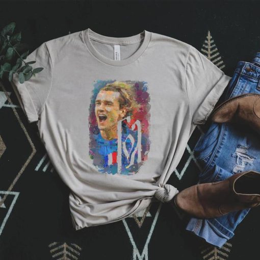 Watercolor Design Antoine Griezmann Portrait shirt