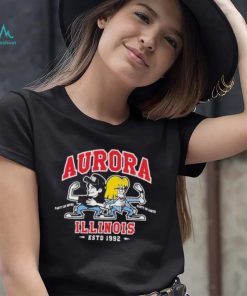 Waynes World Party Time Aurora Illinois est 1992 Shirt