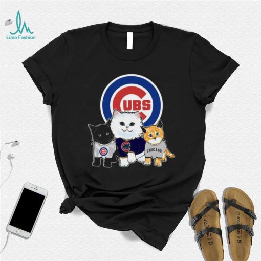 We Love Wrigley Chicago Cubs Baseball Fans And Cat Lovers Funny T Shirt