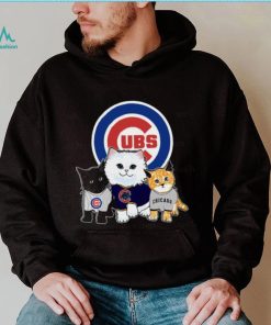 We Love Wrigley Chicago Cubs Baseball Fans And Cat Lovers Funny T Shirt