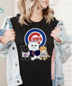 We Love Wrigley Chicago Cubs Baseball Fans And Cat Lovers Funny T Shirt