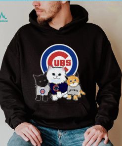 We Love Wrigley Chicago Cubs Baseball Fans And Cat Lovers Funny t shirt