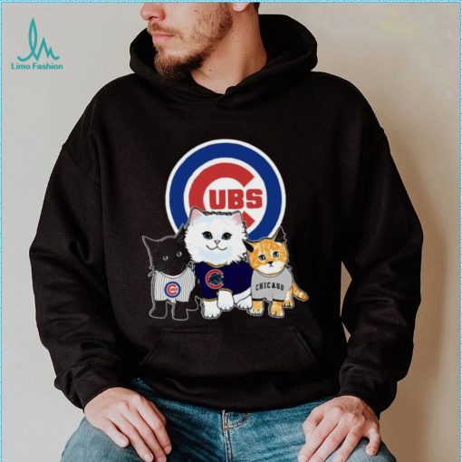 We Love Wrigley Chicago Cubs Baseball Fans And Cat Lovers Funny t shirt