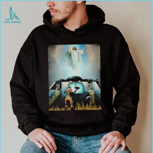 Wearable clothing Jesus resurrection x fortnite t shirt