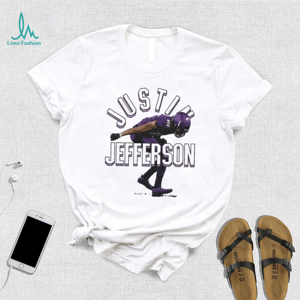 Wearing Purple Justin Jeffer Minnesota Vikings Unisex T Shirt Wearing Purple Justin Jeffer Minnesota Vikings Unisex T Shirt