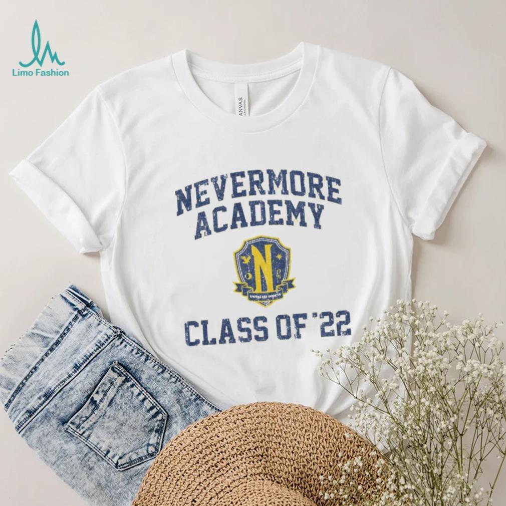 Wednesday Addams Nevermore Academy Class Of 22 Shirt