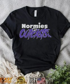 Wednesday normies vs outcasts shirt