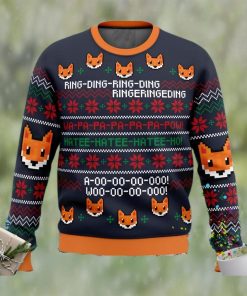 What Does The Fox Say Ugly Christmas Sweater