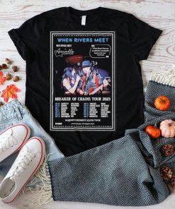 When rivers meet 2022 23 tour shirt