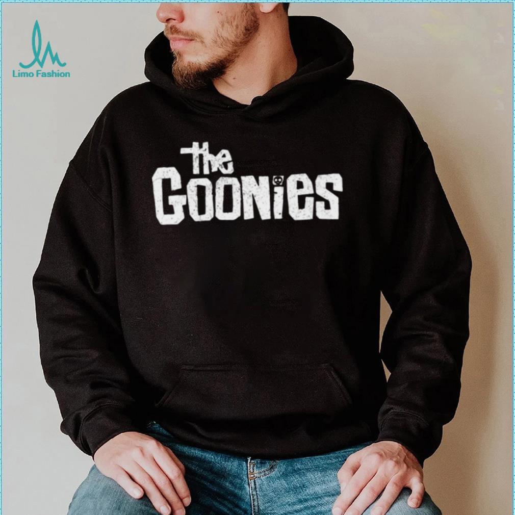 White Art The Goonies Worn Logo shirt White Art The Goonies Worn Logo shirt