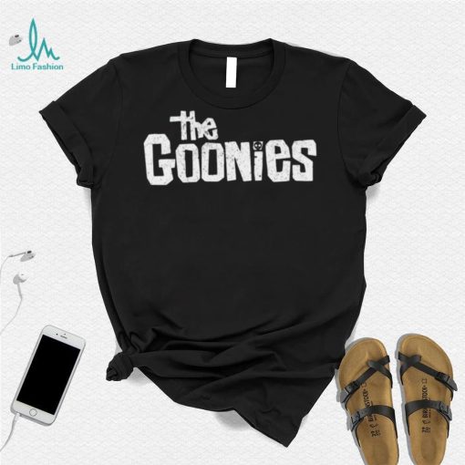 White Art The Goonies Worn Logo shirt
