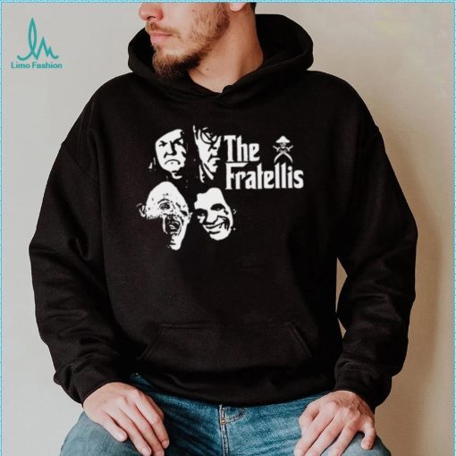 White Design The Goonies. The Fratellis shirt