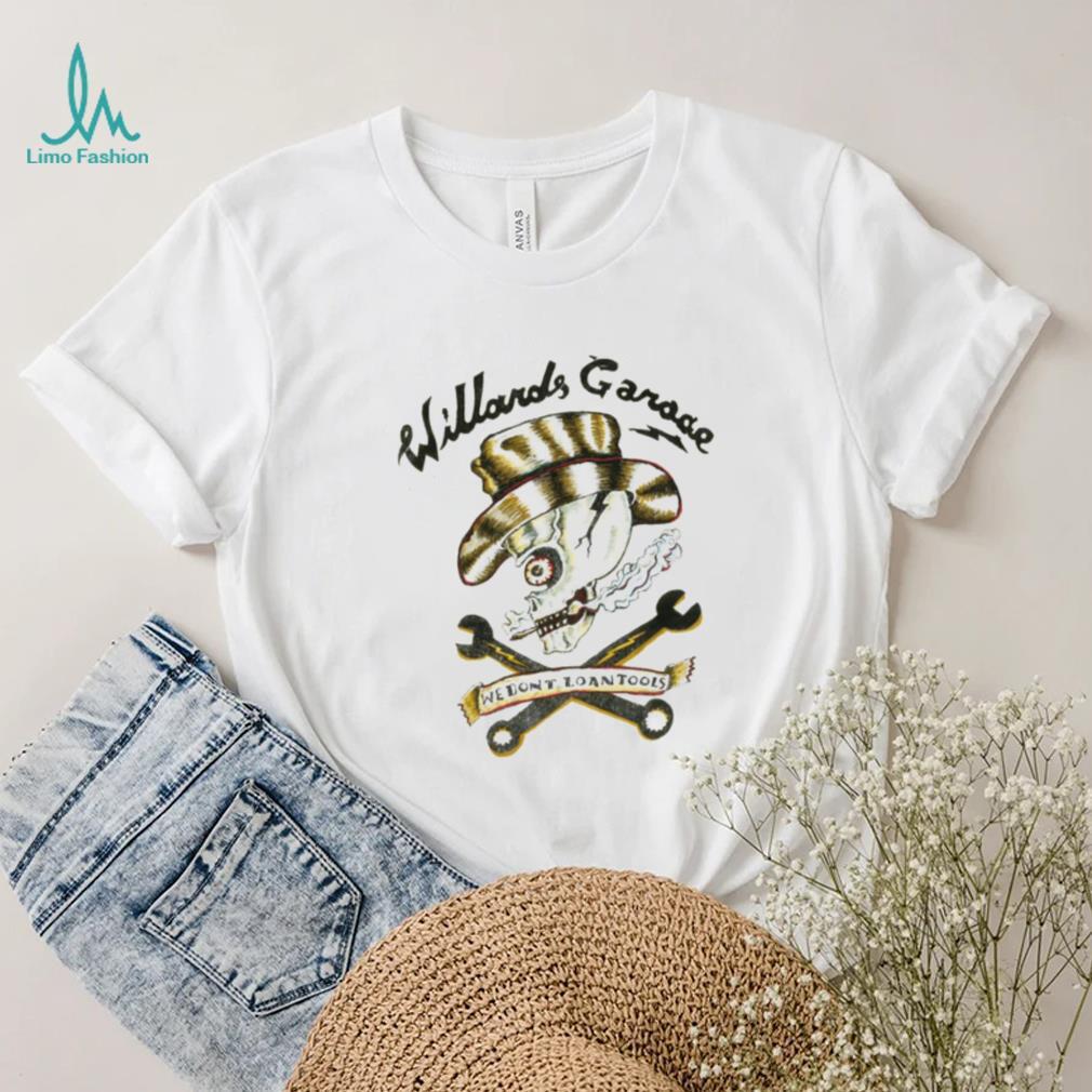 Willard’s Garage We Don’t Lend Tools Retro Vintage Unisex Sweatshirt Willard’s Garage We Don’t Lend Tools Retro Vintage Unisex Sweatshirt