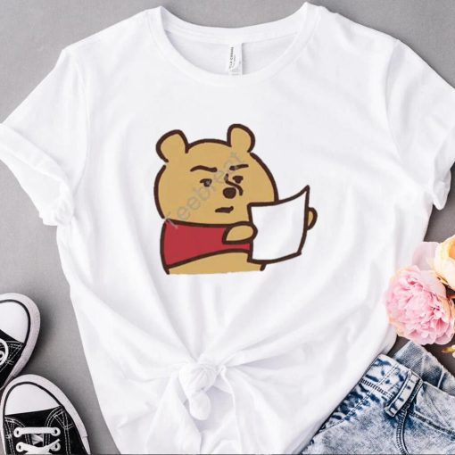 Winnie The Pooh Reading Shirt