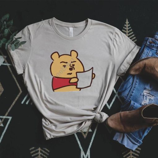 Winnie The Pooh Reading Shirt