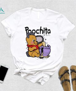 Winnie the Pooh X Pochita Poochita cartoon shirt