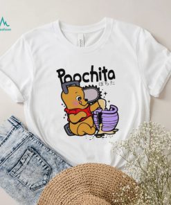 Winnie the Pooh X Pochita Poochita cartoon shirt2