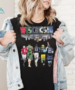 Wisconsin Sports Team Allen Yelich Rodgers And Antetokounmpo Signatures Shirt