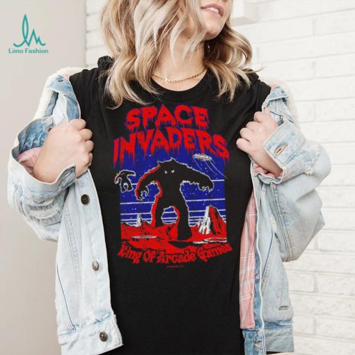 Wolf Space Invaders King of Arcade Games shirt