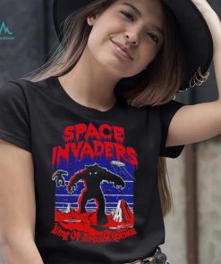 Wolf Space Invaders King of Arcade Games shirt