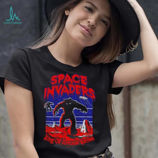 Wolf Space Invaders King of Arcade Games shirt