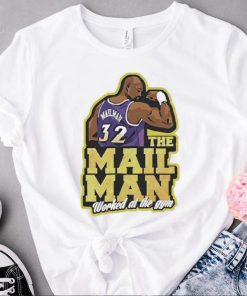 Worked At The Gym The Mailman Men Karl Malone Shirt