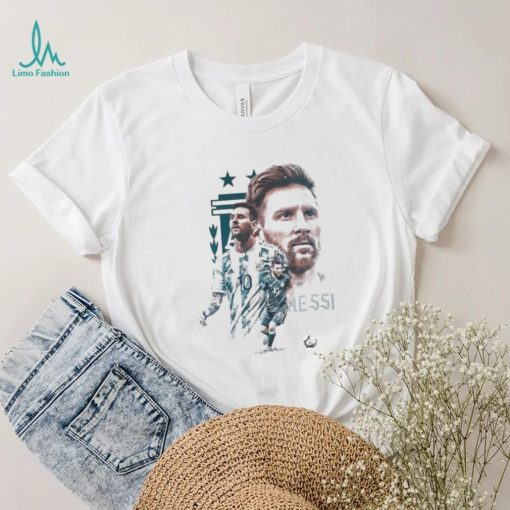 World Cup 2022 Lionel Messi Aesthetic Argentina Player Shirt